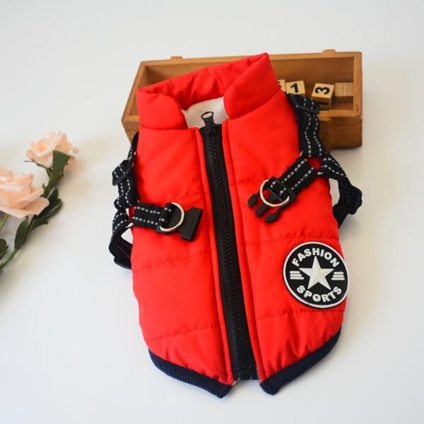 Pet Dog Clothes For Small Dogs Winter Warm Dog Hooded Coat Jackets Chihuahua Pug Outfits Puppy Cat Clothing - Image 2