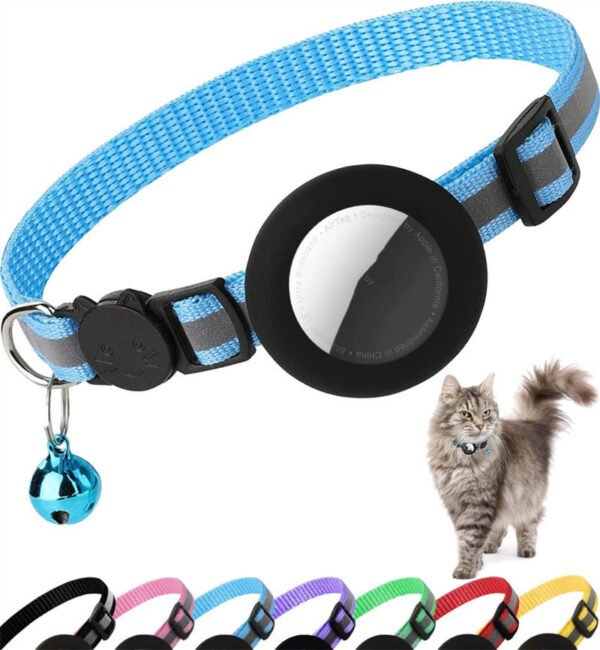 Applicable Airatg Pet Collar Kitten Puppy Reflective Anti-lost Pet Collar Neck - Image 4