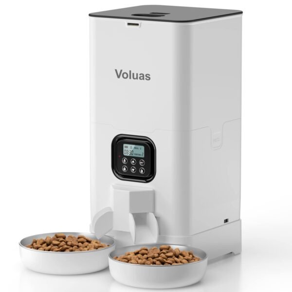 Household Pet Intelligent Automatic Double Meal Feeder - Image 3