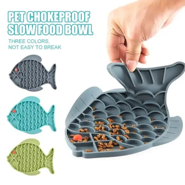 Silicone Lick Mat For Pet Dogs Slow Food Plate Rice Bowl For Small Medium Dog Anti Gulping Choking Feeder Puppy Treat Dispenser - Image 10