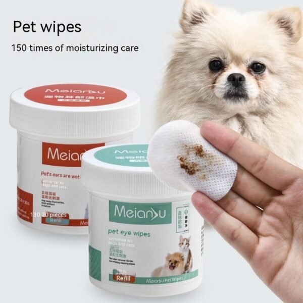 Ear Cleaning Eyes Cleaning Tear-removing Cleaning Wipes For Pets - Image 8