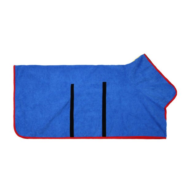 Pet Puppy Clothes Bathing Robe Neck Pet Clothes Tucked Waist Dog Shirts - Image 9