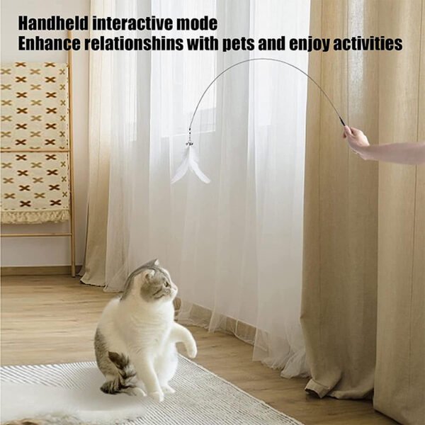 Detachable Wire Rod Sucker Cat Stick - Image 7