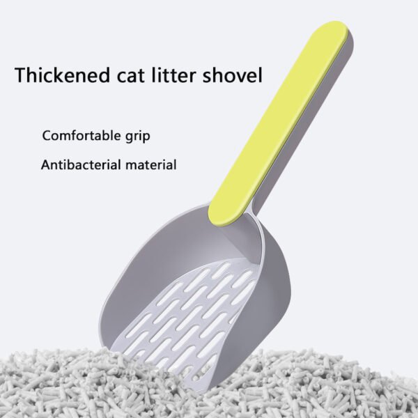 Multi Functional Dog Cat Litter Shovel Toilet Cleaner Excrement Shovel Cat Excrement Dog Excrement Shovel Pet Accessories Pet Cat Poop Litter Shovel Toilet Spoons Cats Sand Cleaning Scoop - Image 4