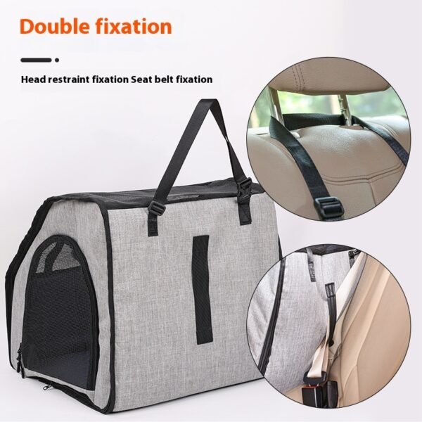 Portable Foldable Car Waterproof And Hard-wearing Pet Cage Thickened Dog Mat Car Pet Mat - Image 4