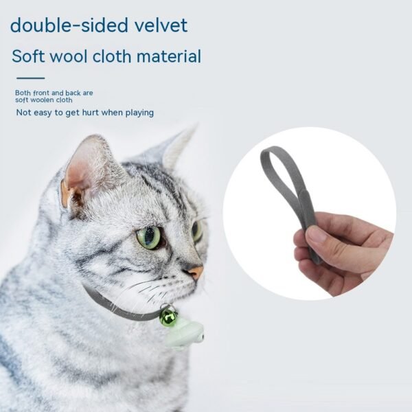 Cat Self-Hi Toy Flying Saucer USB Charging With Bell Cats Toys Pet Products - Image 4
