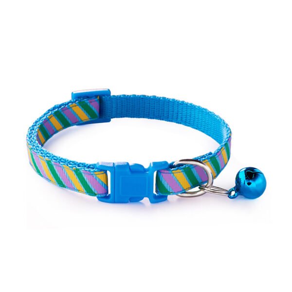 Twill Printed Cloth Collar Pet Bells - Image 4