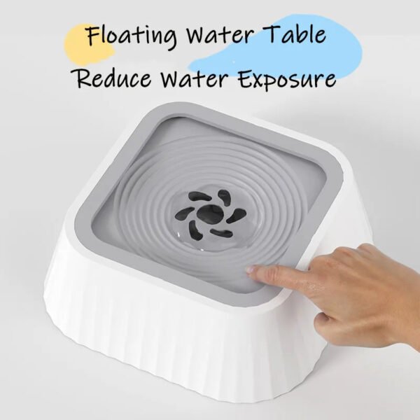 Pets Dog Cat Bowl Floating Bowl Water Drinker Not Wet Mouth Splash Water Portable Dog Bowl - Image 6