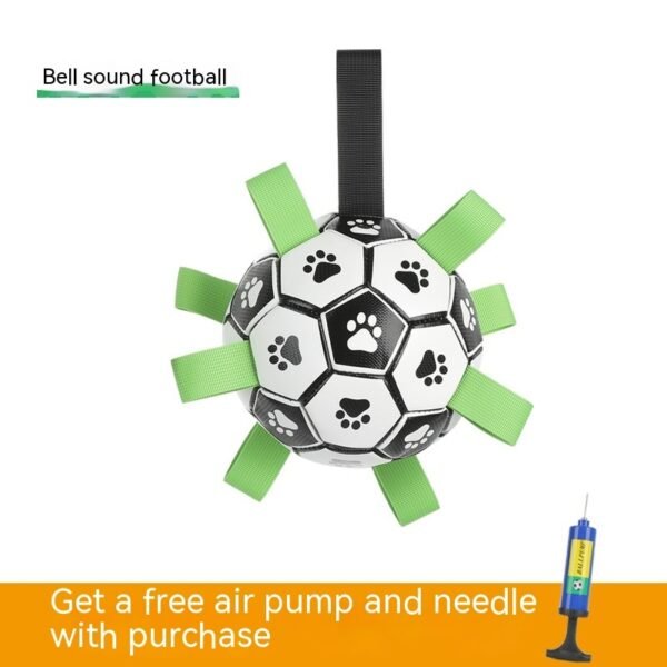 Dog Interactive Football Toys Training Balls Pet Sporty Bite Chew Teething Ball With Cute Printing - Image 9