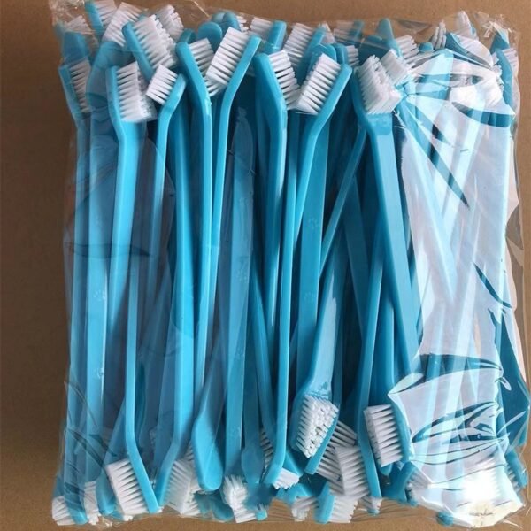 Pet Long Handle Double Head Toothbrush - Image 3
