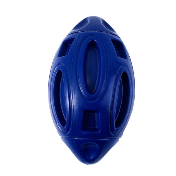 Pet Supplies Dog Toys Rubber Sounding Rugby Wear-Resistant Bite-Resistant Sounding Dog Ball - Image 9