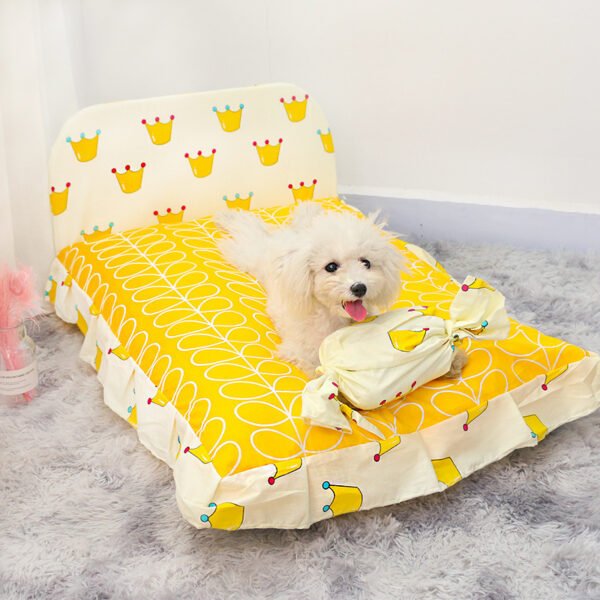 Teddy small dog pet bed - Image 8
