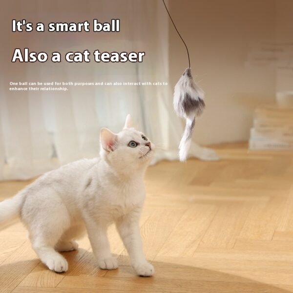 Cat Toys Mouse Teaser Ball Funny Moving Toy For Pets Cat Dog Electric Teaser Ball Automatic Intelligent Rolling Ball - Image 5
