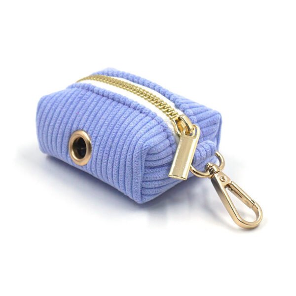 Corduroy Pet Dog Go Out Garbage Bag Velvet Cute Dog Poop Bag - Image 4