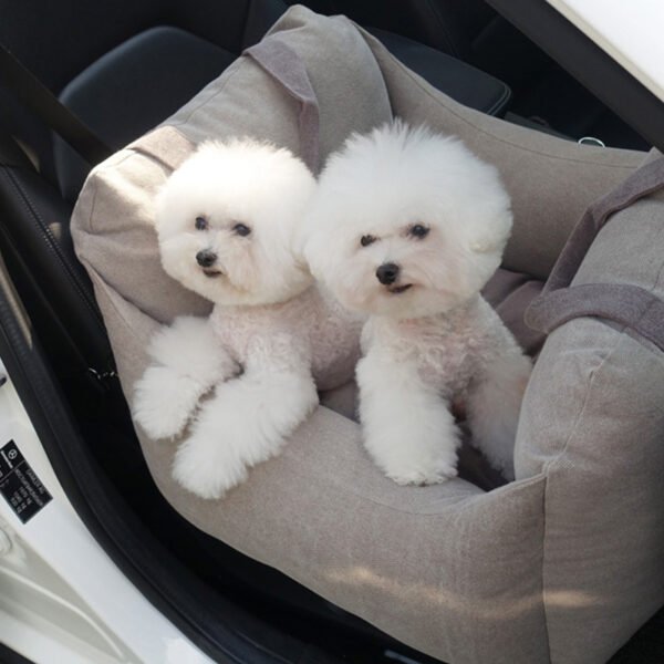 Pet Dog Car Seat Carrier Basket Portable Safety Travelling Mesh Hanging Bags