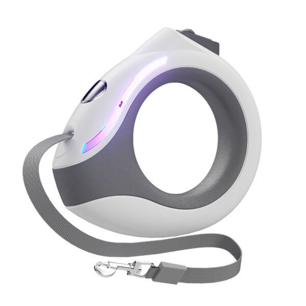 New Dog Traction Rope LED Night Lighting Automatic Retractable Leash Pet Supplies - Image 4