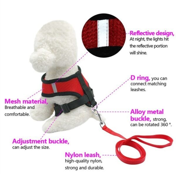 Pet Car Seat Belt Pet Leash - Image 4