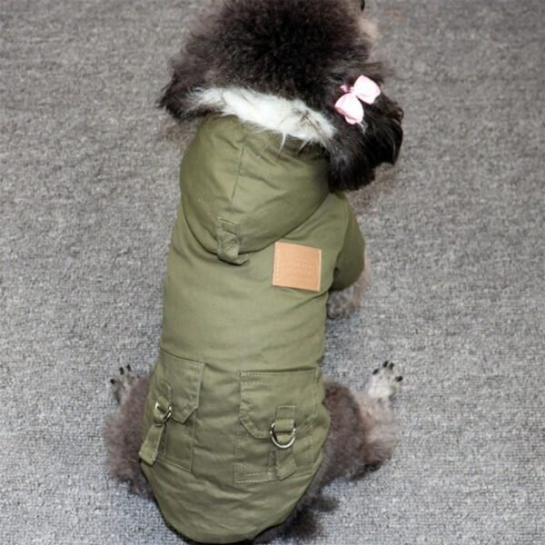 Double-layer plus fleece pet clothes - Image 3