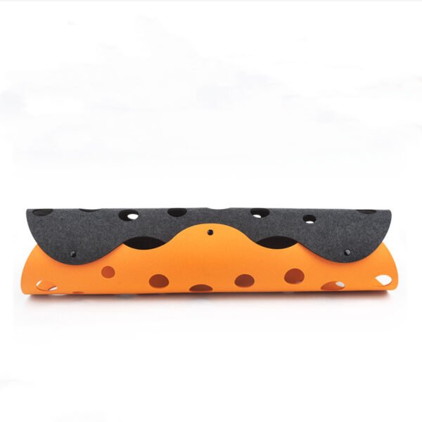 Cat Tunnel Cat Toy Felt Pom Splicing Deformable Kitten Nest Collapsible Tube House Tunnel Interactive Pet Toy Cat Accessories - Image 6