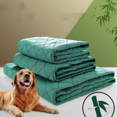 Natural Bamboo Fiber Pet Fixed-point Training Deodorant Moisture-proof Dog Mat
