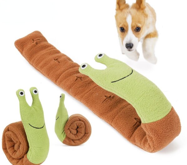 Snuffle Dog Mat Foraging Bowls Interactive Puppy Toys Plush Chew Toys For Dogs Slow Feeder Game - Image 3