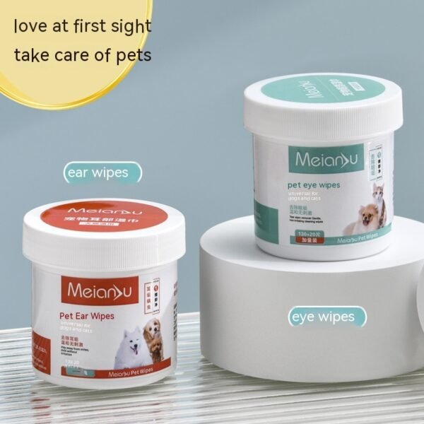 Ear Cleaning Eyes Cleaning Tear-removing Cleaning Wipes For Pets - Image 2