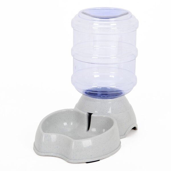 Dog double bowl with bottle dispenser - Image 6