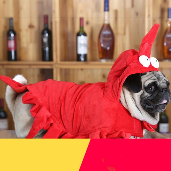 Halloween clothes red Aussie dragon pet clothes - Image 3