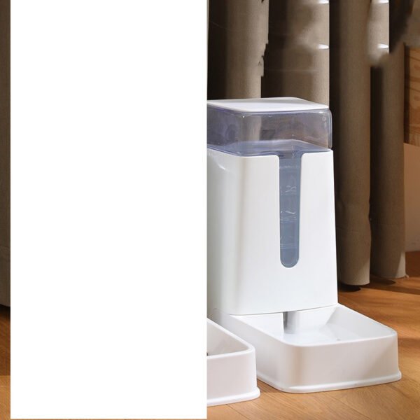 Pet Double Bowl Automatic Feeder Waterer - Image 7