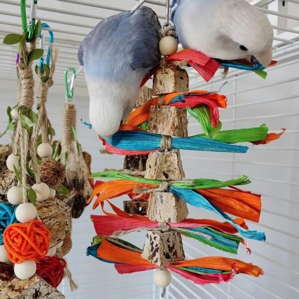 Parrot Toys Parrot Bite Supplies Bird Stand Rod Bird Cage - Image 4