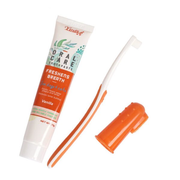 Pet Dog Fashion Cleaning Toothbrush Set - Image 6