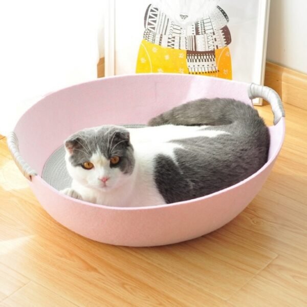Pet Perch Cat Scratcher Bed House - Image 9