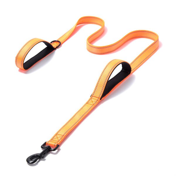 Pet Products Leash Leash Nylon Double Thickened Reflective Dog Leash - Image 9