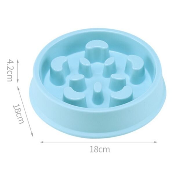Pet Bowl Anti Choking Slow Feeding Puzzle Feeder - Image 4
