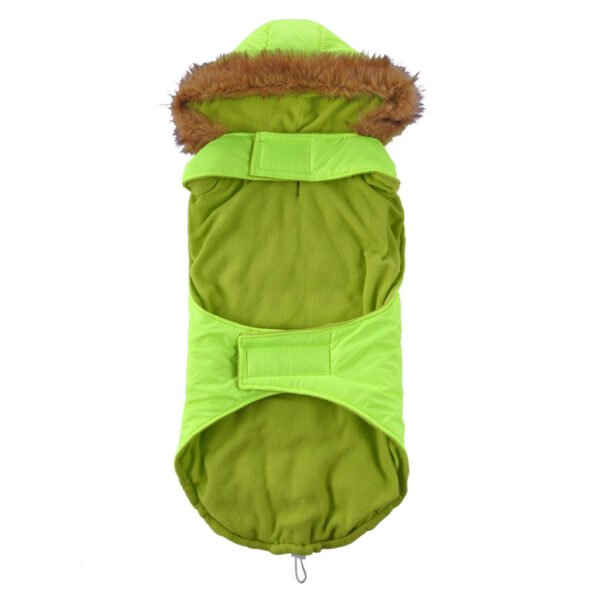 Pet clothes winter clothes big dog clothes night reflective - Image 3