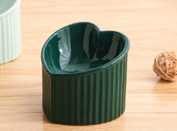 Pet Ceramic Bowl With Inclined Mouth Practical Durable Daily - Image 7