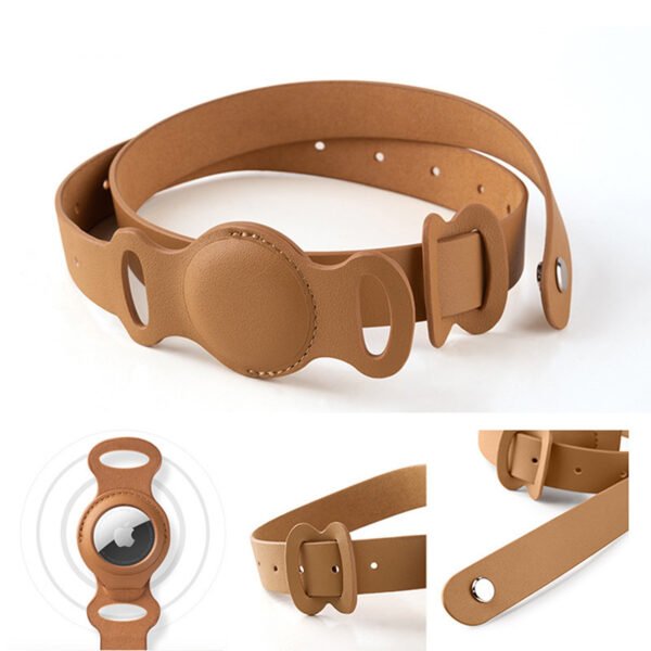 Anti-lost Device Cat And Dog Pet Collar Chain Leather Case - Image 10
