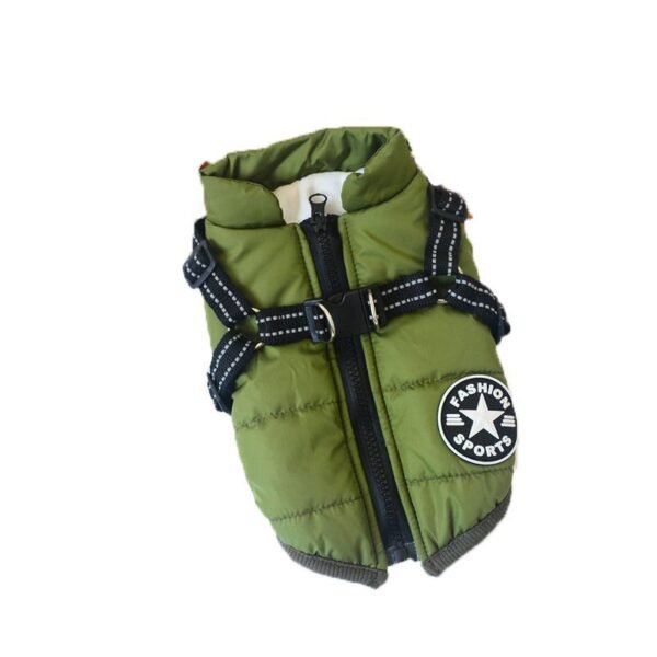 Pet Dog Clothes For Small Dogs Winter Warm Dog Hooded Coat Jackets Chihuahua Pug Outfits Puppy Cat Clothing - Image 5