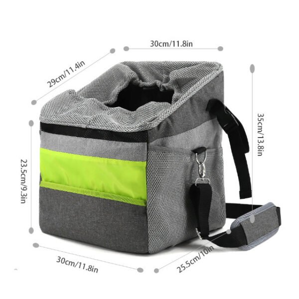 Pet bag bicycle basket pet bag - Image 6