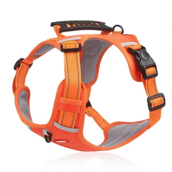 Nylon Dog Harness No Pull Breathable Reflective Pet Harness Vest For Small Large Dog Outdoor Running Dogs Training Accessories - Image 6