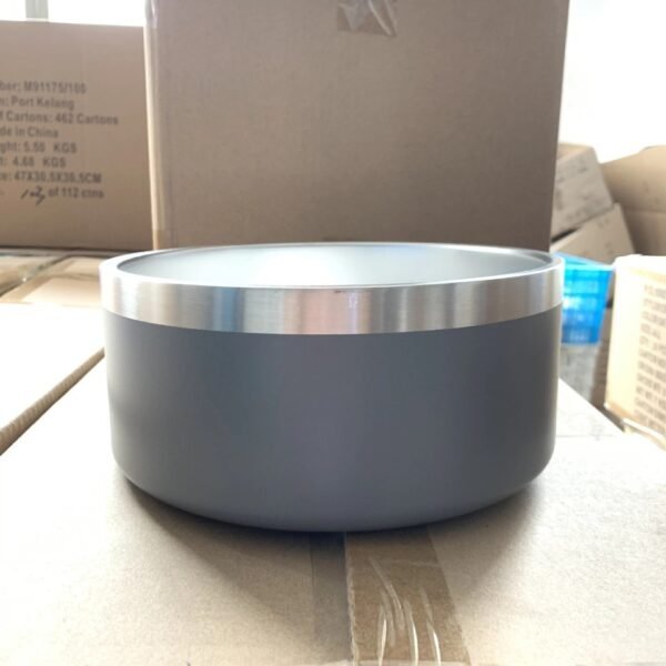 Stainless Steel Dog Bowl Upright Dog Bowl - Image 6