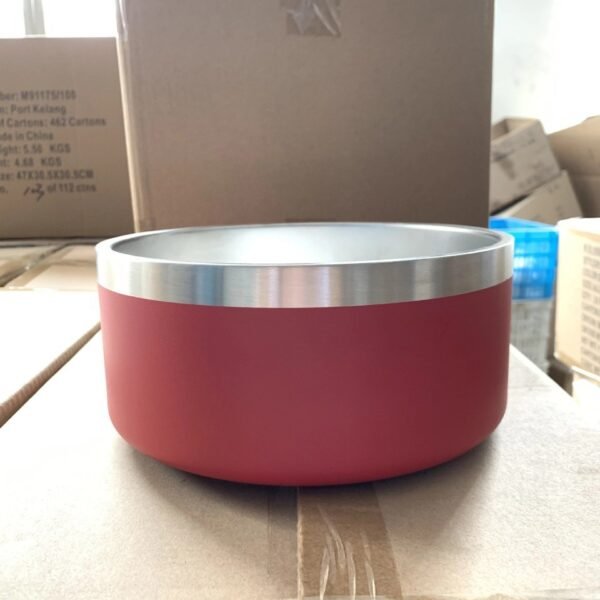 Stainless Steel Dog Bowl Upright Dog Bowl - Image 8