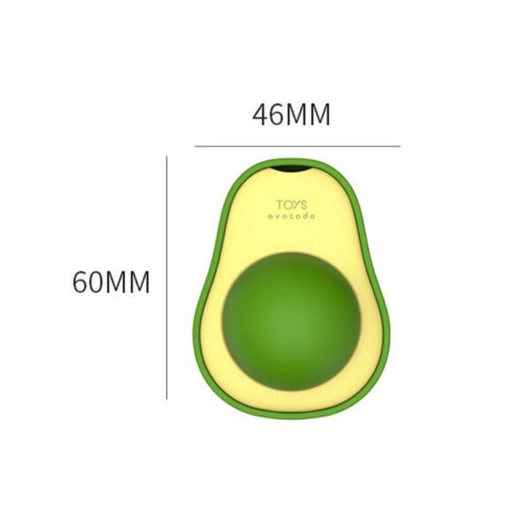 Cute Avocado Catnip Toys Cat Teeth Cleaning Toy Interactive Pet Toy - Image 10