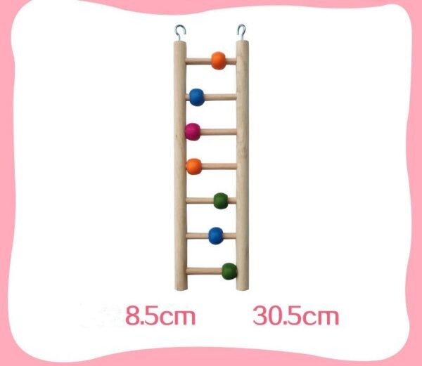 Parrot Bird With Toy Supplies Swing Ring Aerial Ladder Climbing Ladder - Image 7