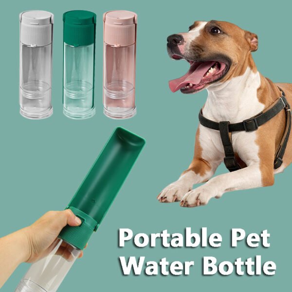 Portable Pet Water Bottle Dog Drinking Bowl Cup Outdoor Travel Dogs Cats Water Dispenser Feeder