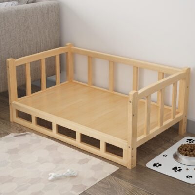 Bed Summer Wooden Bed Pet Dog Bed