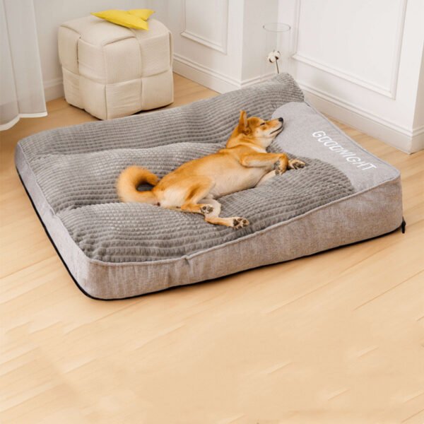 Kennel Four Seasons Universal Medium Large Dog Pet Sofa Golden Retriever Mattress Nest Winter Warm - Image 7