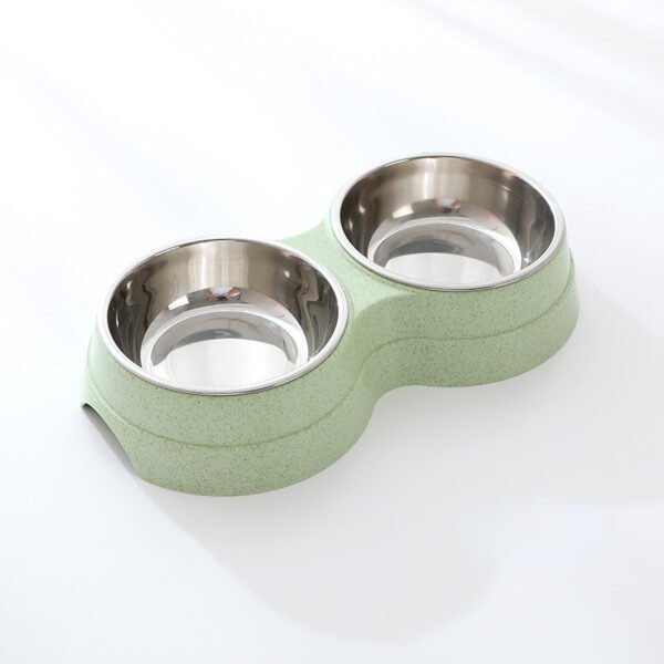 Double Pet Bowls Dog Food Water Feeder Stainless Steel Pet Drinking Dish Feeder Cat Puppy Feeding Supplies Small Dog Accessories - Image 7