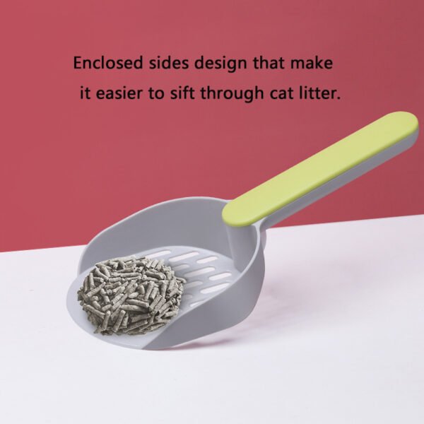 Multi Functional Dog Cat Litter Shovel Toilet Cleaner Excrement Shovel Cat Excrement Dog Excrement Shovel Pet Accessories Pet Cat Poop Litter Shovel Toilet Spoons Cats Sand Cleaning Scoop - Image 5