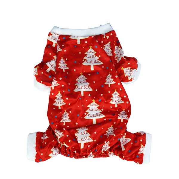 Pet Christmas Clothes Home Red Green - Image 2